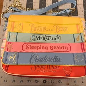 Loungefly Disney Princess Multi-Color Crossbody Bag